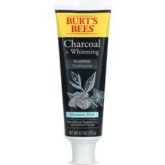 Burt's Bees Charcoal + Whitening Fluoride Toothpaste Mountain Mint 133g