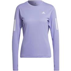 Silver - Sportswear Garment Clothing adidas Own the Run Long Sleeve Tee