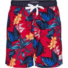 Tommy hilfiger badshorts herrkläder Tommy Hilfiger Badshorts TJM Tropical Print Beach Short Multi