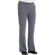 Gray - Women Sleepwear Jockey 2246 Women's Tie-Waist 4-Pocket Scrub Pants