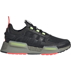 adidas Junior NMD_V3 - Core Black/Core Black/Signal Green