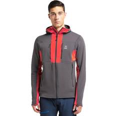 Haglöfs Roc Nordic Mid Hood Men's (2021) Magnetite/Scarlet