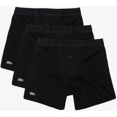 Silver Men's Underwear Lacoste Men's Casual Boxer Briefs 3-Pack