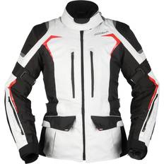 Modeka Modeka Elaya Ladies Motorcycle Textile Jacket, black-white, for Women Woman