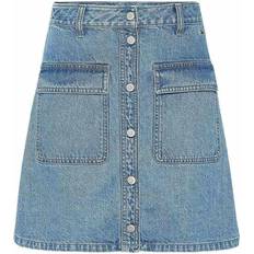 Tommy Hilfiger Badge Denim Mini Skirt DENIM