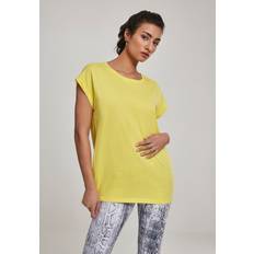 Urban Classics Extended Shoulder Tee - Bright-Yellow