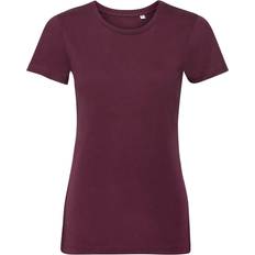 Russell Authentic Pure Organic Tee - Burgund