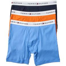 Tommy Hilfiger Cotton Classic Boxer Brief 3-pack - Tangerine/Light Blue/Navy