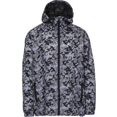 Trespass qikpac jacket Trespass Qikpac Printed Packaway Waterproof Jacket (Grey Camo)