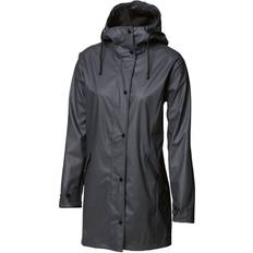 Woman Rain Jackets & Rain Coats sale Nimbus Womens/Ladies Huntington Hooded Waterproof Fashion Raincoat (Charcoal)