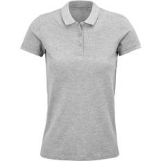 Sols Polo Da Donna Planet Marl Pique Organica - Grigio