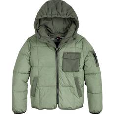 Tommy Hilfiger Jacken Tommy Hilfiger Detachable Hood Jacket Spring Olive cm/10