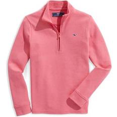 Outerwear Vineyard Vines Boys' Saltwater Quarter-Zip (Red) (Size: Medium) Sailors