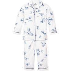 Petite Plume Floral Two-Piece Pajamas Indigo Floral Indigo Floral