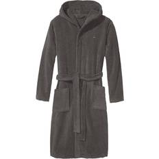 Tommy Hilfiger Morgenkåber & Badekåber Tommy Hilfiger Cotton Hooded Bathrobe - Navy