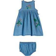 Kleider Baby Set aus Kleid und Höschen - Chambray