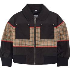 Burberry Barn Liam Logo Panellerad Bomberjacka
