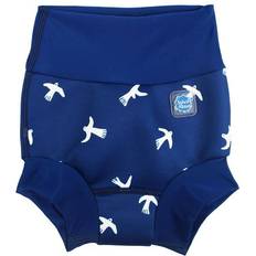 1-3M Pañales de natación Splash About Happy Nappy - White Birds