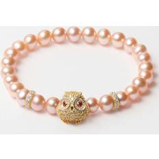 Stjärntecken Armband Lancaster Damarmband Jla-br-owl-6-pu Gyllene Sterlingsilver