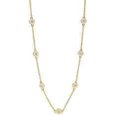 Lund Copenhagen Marguerit Necklace - Gold