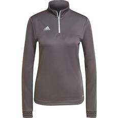 Fußball - Rot Pullover Adidas Entrada 22 Trainingstop Damen - Schwarz