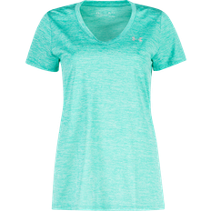 Under Armour Women ' Ua Tech Twist V Neck Rose Sands Sands