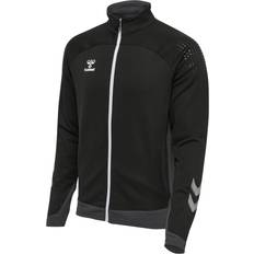Hummel zip jacket herretøj Hummel Poly Zip Jacket - Black/White