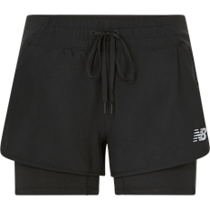 Impact Run 2 in 1 Shorts Women - Black