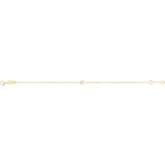 Moon bracelet Moon & Meadow 14K Initial Chain Bracelet