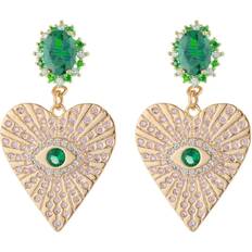 Eye Candy LA Corazn Statement Earrings