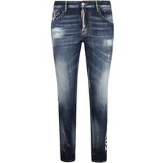 DSquared2 Skater Jean Large Print Jeans - Blue