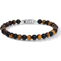 Jewelry David Yurman Men's Alternating Stone Beaded Bracelet in