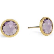 Marco Bicego Jaipur Amethyst Stud Earrings Purple/Gold