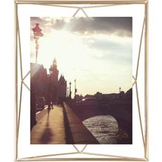8x10 Brass Prisma Photo Frame Gold