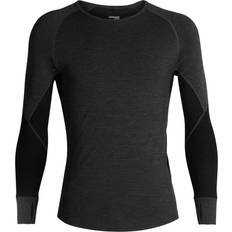 Icebreaker Top Térmico Manga Larga - Jet Heather/Black