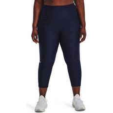 Base Layer Pants Plus Under Armour HeatGear High-Waisted Capri Leggings, Women's, 3XL, 3X