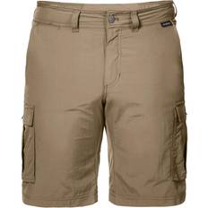 Brown Shorts Jack Wolfskin Canyon Cargo Shorts - Sand Dune