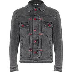 Dolce & Gabbana Denim Jacket - Grey/Red