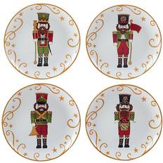 Ceramic Dessert Plates Certified International Holiday Magic Nutcracker Dessert Plate 9" 4