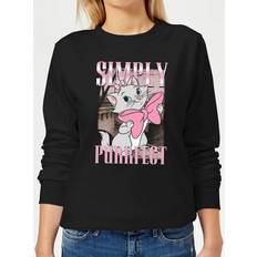 Disney Aristocats Simply Purrfect Women's Sweatshirt - Black