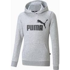 XS Oberteile Puma Essentials Logo Hoodie - Grau