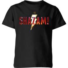 DC Comics Kid's Shazam Logo T-shirt - Black