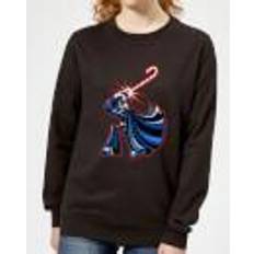 Tops Star Wars Candy Cane Darth Vader Women's Christmas Sweatshirt