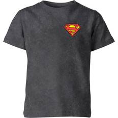 Superman Logo Kids' T-Shirt Acid Wash 11-12 Acid Wash