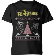 Flintstones Rockin Around The Tree Kids' Christmas T-Shirt 11-12