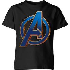 Marvel Kinderbekleidung Marvel Avengers Endgame Heroic Logo T-Shirt - Schwarz