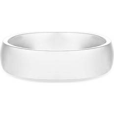 Simply Be Wedding Band Ring - Silver