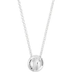 Gris Colliers Collier 1G Pendentif Chaîne Entrelacs Le Gramme Argent