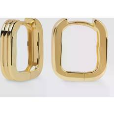 PDPAOLA Nova Square Hoop Earrings