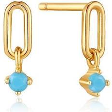 Turkis Øreringe Ania Haie Square Stud Earrings E033-01H